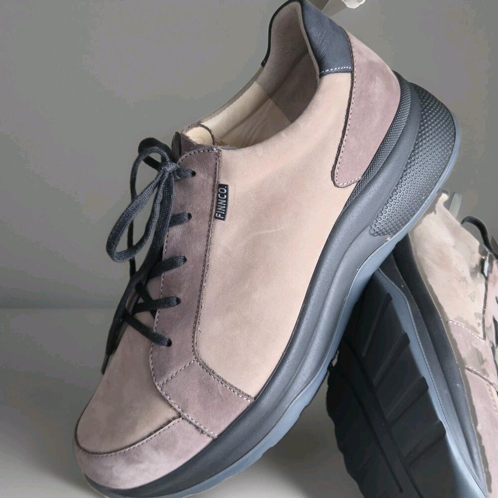 Finn Comfort Piccadilly Wmn's EU38 US7.5 UK5.5 Brown Nubuck Leather NWOT